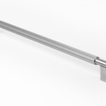 Uchwyt ARPA 0583 - efekt stali nierdzewnej / rozstaw 320 mm    Wymiary: - długość: 358 mm - średnica: 14/8 mm - rozstaw otworów: 320 mm    Materiał:...