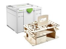 Szuflady 20kpl prowadnic 40kg/500mm i boków 500mm MERIVOBOX kolor ANTRACYT + Systainer SYS3 HWZ M 337 Festool - Blum