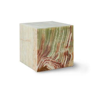 Marmurowy stolik kawowy ONYX MARBLE - zielony