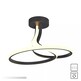 Lampa sufitowa CLINT MX6349-1-3BT - czarny