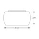 Lampa sufitowa CRYSTAL C0076-05L-F4HF - złoty