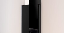Uchwyty Uchwyt listwowy WAY 0518 - czarny mat / rozstaw 128 mm - Viefe