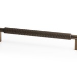Uchwyt ARPA 0583 - mosiądz rustykalny / rozstaw 192 mm   Wymiary: - długość: 214 mm - średnica: fi 14/8 mm - rozstaw otworów: 192 mm    Materiał:...