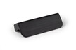 Uchwyt meblowy FLAPP 0610 - czarny mat / rozstaw 32 mm