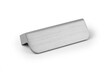 Uchwyt meblowy FLAPP 0610 - efekt stali nierdzewnej / rozstaw 32 mm