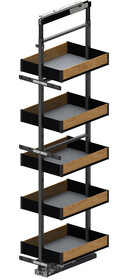 Kosze Cargo MAXIMA System jezdny FULTERER 120kg do PURO maxi metal lakier czarny mat - Rejs