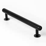 Uchwyt RILLE 0528 - czarny szczotkowany / rozstaw 160 mm    Wymiary: - długość: 190 mm - rozstaw otworów: 160 mm   Materiał: aluminium   Kolor...