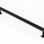 Uchwyt RILLE 0528 - czarny szczotkowany / rozstaw 320 mm   Wymiary: - długość: 350 mm - rozstaw otworów: 320 mm   Materiał: aluminium    Kolor...