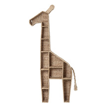 Regał w kształcie żyrafy GIRAFFE - naturalny