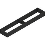 AMBIA-LINE  ramki do szuflady standardowej, do LEGRABOX/MERIVOBOX, stal, dł.=550 mm, szerokość=100 mm - Czarny Mat ZC7S550RS1AMBIA-LINE Ramki do LEGRABOX...