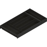 AMBIA-LINE  wkład na sztućce do szuflady standardowej, do LEGRABOX/MERIVOBOX, tworzywo sztuczne/stal, 5 przegródka na sztućce, dł.=550 mm, szerokość=300...