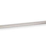 Uchwyt listwowy WAY 0518 - efekt stali nierdzewnej / rozstaw 320 mm    Wymiary: - długość: 400 mm - szerokość: 38 mm - wysokość: 17 mm - rozstaw...