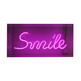 Neon SMILE LED FM-NLB46 - różowy