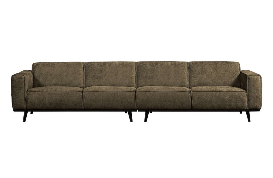 Sofa 4-osobowa STATEMENT XL - velvet zielony