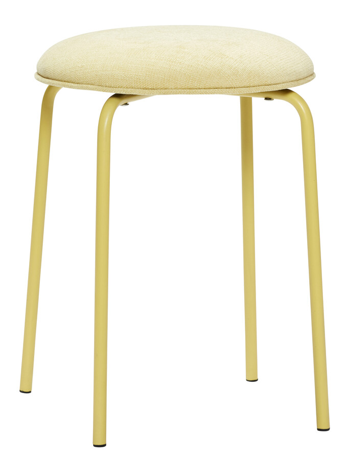 Taboret UFFE - żółty