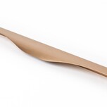 Uchwyt listwowy NOMA 0254 - mosiądz cava szczotkowany / rozstaw 256 mm   Wymiary: - długość: 350 mm - rozstaw otworów: 256 mm   Materiał: aluminium  ...