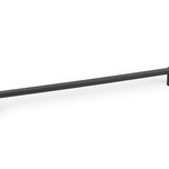 Gałka FUSION 0627 - czarny tytan mat / rozstaw 320 mm Wymiary: - szerokość: 340 mm - wysokość: 20 mm - głębokość: 31,5 mm Materiał: metal (zamak)...