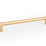 Uchwyt LINKK 0643 - mosiądz szczotkowany / rozstaw 160 mm Wymiary: - szerokość: 175 mm - wysokość: 15 mm - głębokość: 37 mm Materiał: aluminium...