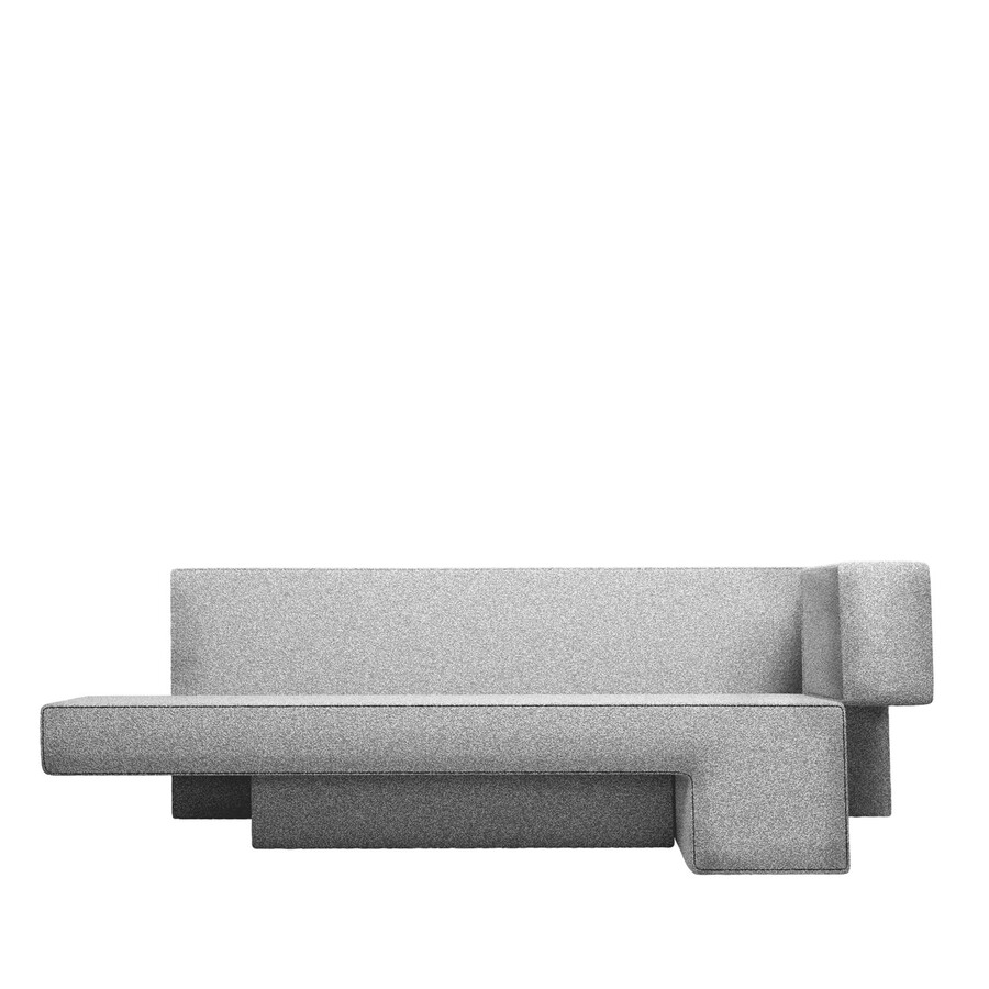 Sofa PRIMITIVE - boucle szary