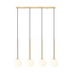 Lampa wisząca ARCTURUS P0574-04D-F7AA - złoty