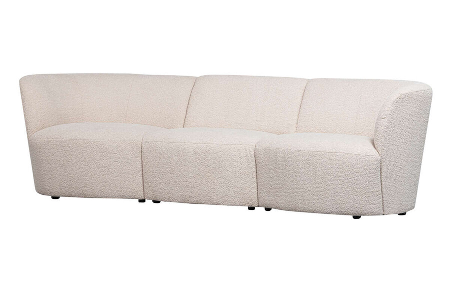 Sofa 3-osobowa COCO - boucle kremowy