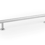 Reling RILLE MINI 0621 - nikiel połysk / rozstaw 160 mm   Wymiary: - długość: 290 mm - rozstaw: 160 mm - głębokość: 34 mm - wysokość: 13 mm   ...