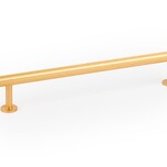 Reling RILLE MINI 0621 - mosiądz szczotkowany / rozstaw 160 mm   Wymiary: - długość: 290 mm - rozstaw: 160 mm - głębokość: 34 mm - wysokość: 13 mm...