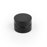 Gałka POINT 0636 - czarny szczotkowany / fi 40 mm   Wymiary: - średnica: 40 mm - głębokość: 28,9 mm    Materiał: aluminium   Kolor pokrycia: czarny...