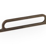 Uchwyt OMEGA - mosiądz rustykalny / rozstaw 160 mm   Wymiary: - szerokość: 190,5 mm - głębokość: 38,6 mm - wysokość: 7,5 mm    Materiał: metal...