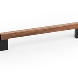 Uchwyt DUO MINI - orzech / rozstaw 160 mm Przez wiele lat tradycyjne tokarnie były jedną z najważniejszych gałęzi przemysłu w regionie Ges Valley...