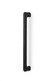 Uchwyt drewniany LUV WOOD 0664 - czarny / rozstaw 384 mm