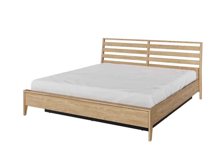 Łóżko z pojemnikiem COZY CZ-02 180x200 - dąb olejowany