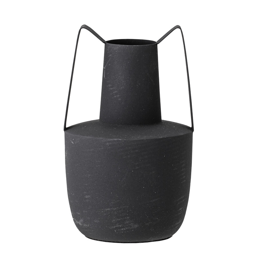Wazon metalowy ITAMAR - czarny