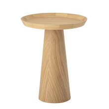 Stolik boczny okrągły LUANA 44 cm - naturalny