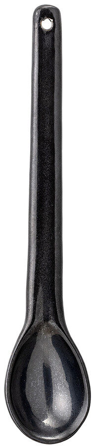 Łyżeczka LEAH 18 cm - czarny połysk