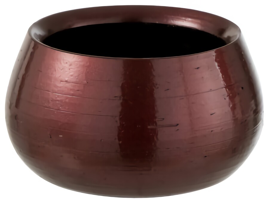 Doniczka ceramiczna czerwona 10cm
