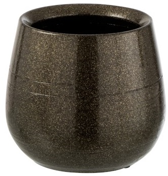 Doniczka ceramiczna zielona 14cm