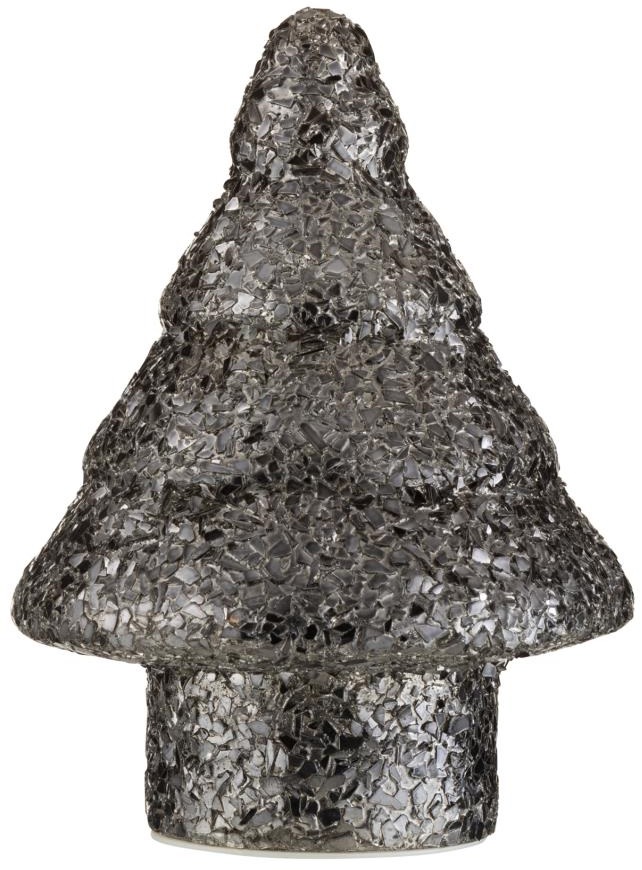 Lampka świąteczna LED czarna Ø17x23 cm