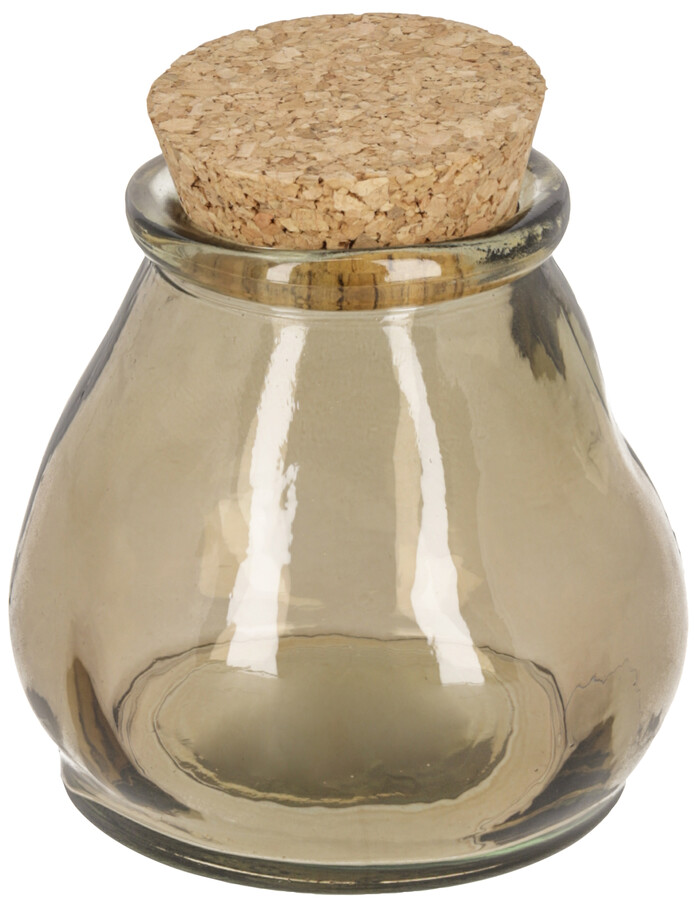 Pojemnik brązowy z korkiem 400 ml