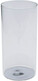 Szklanka ELECTRA 520 ml - transparentny/srebrny