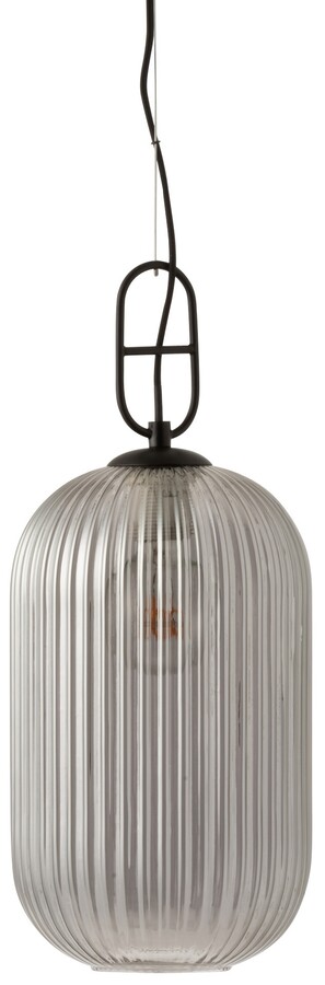 Lampa wisząca metalowa YUFO - szary