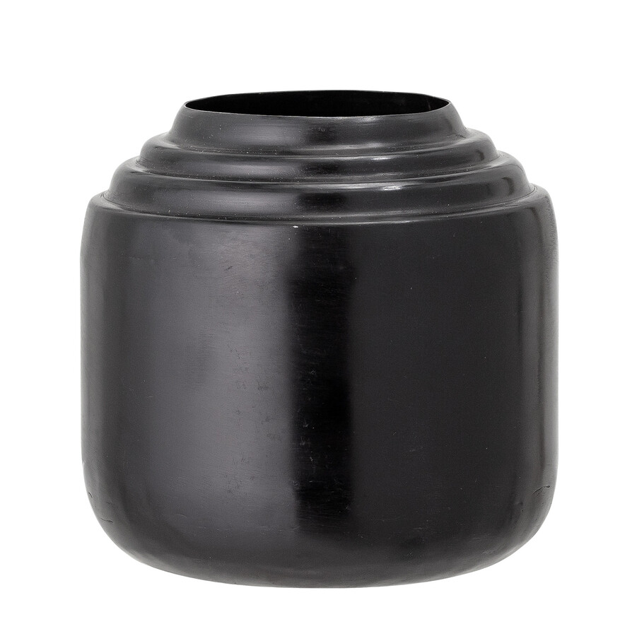 Wazon metalowy MARI 12x12 - czarny