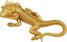 Dekoracja ścienna LIZARD - złoty