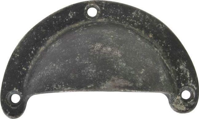 Uchwyt metalowy 9.5x5 - czarny postarzany