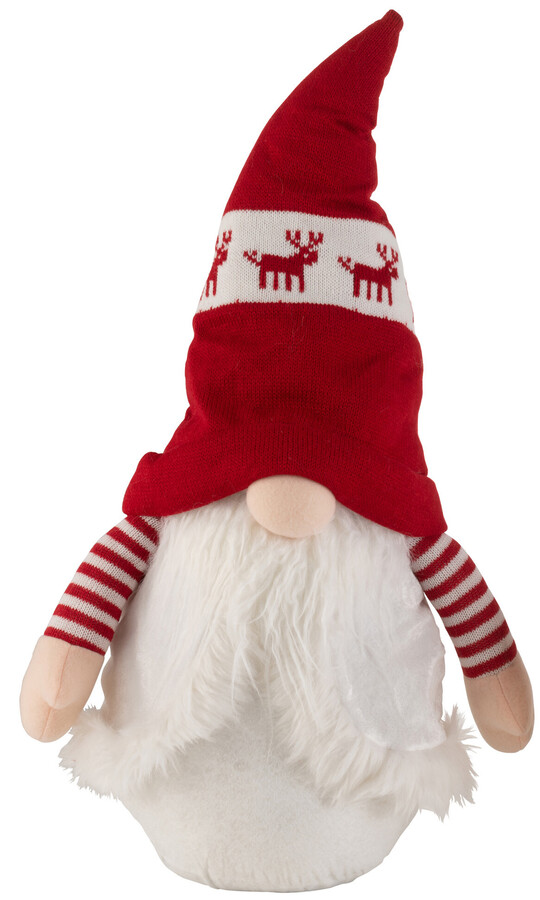 Skrzat świąteczny SANTA - biało-czerwony
