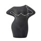 Wazon dekoracyjny LULU 14 cm - czarny