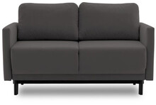 Sofa 2-osobowa rozkładana LAYA - ciemny szary