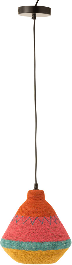 Lampa wisząca STRIPES ZIGZAG - czerwony