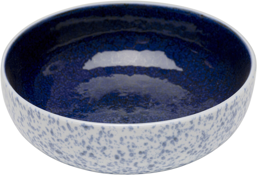 Miska kamionkowa w kolorze niebieskim Ø16 cm 550 ml