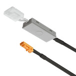 Ściemniacz, Häfele Loox 12 V do profilu aluminiowego Kolor/powierzchnia kolor srebrny Wtyczka, niskie napięcie Loox 2-bieg. 12 V Funkcja przełączania...